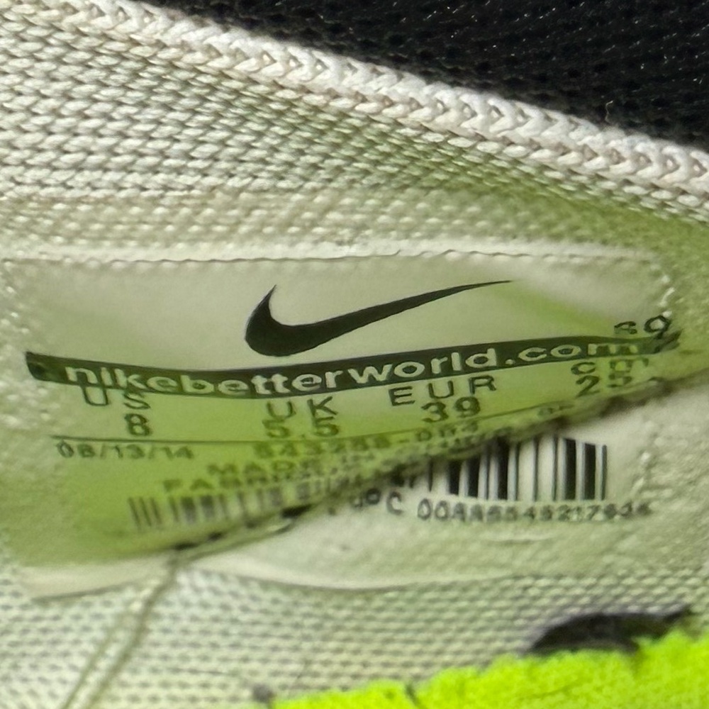 Nike Women's Dunk Sky Hi Hidden Wedge Sneakers - Black/White - 8 - Picture 8 of 8